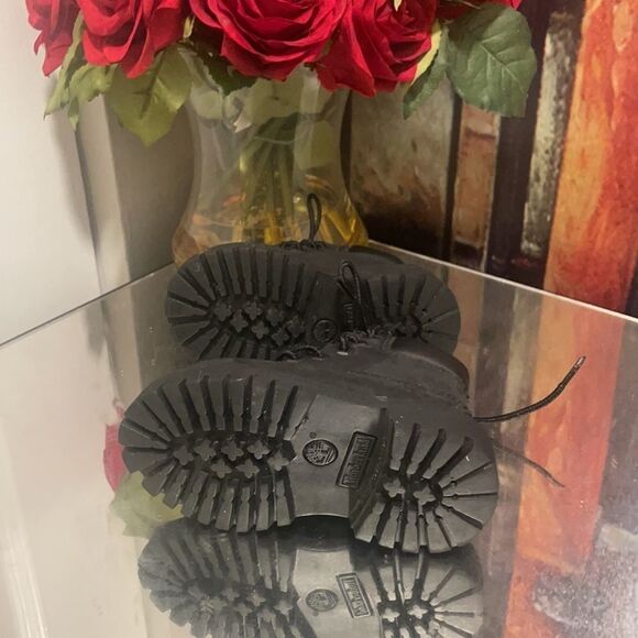 TODDLER BOY BLACK Suede Timberland Boots - Picture 5 of 6